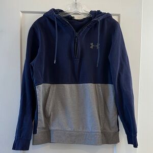 UA COLDGEAR Fitted Quarter Zip Hoodie